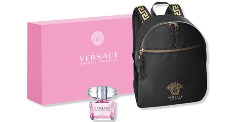 kit de perfume versace|versace perfume with backpack.